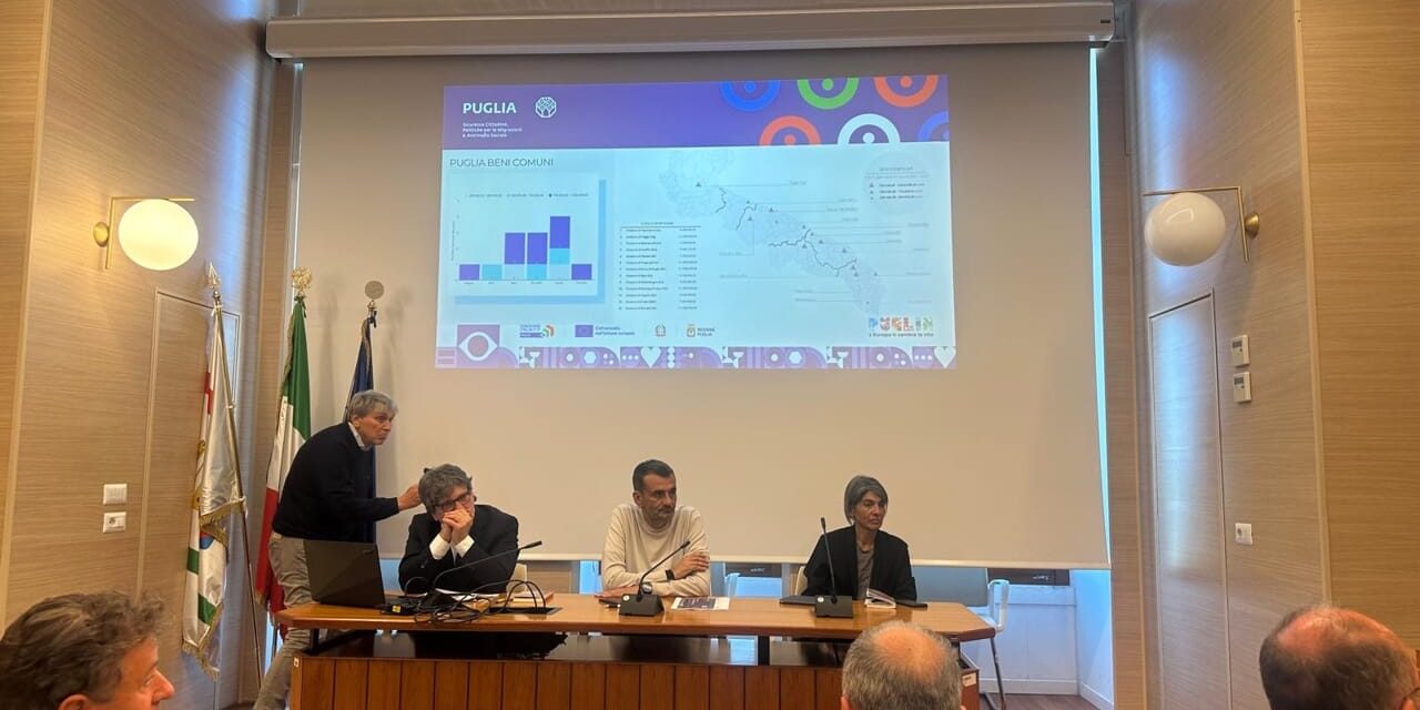 Un momento della presentazione del progetto di Ostuni